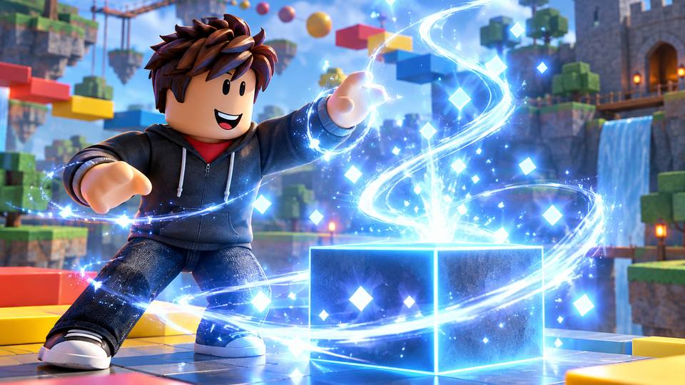 Roblox visual effects scene